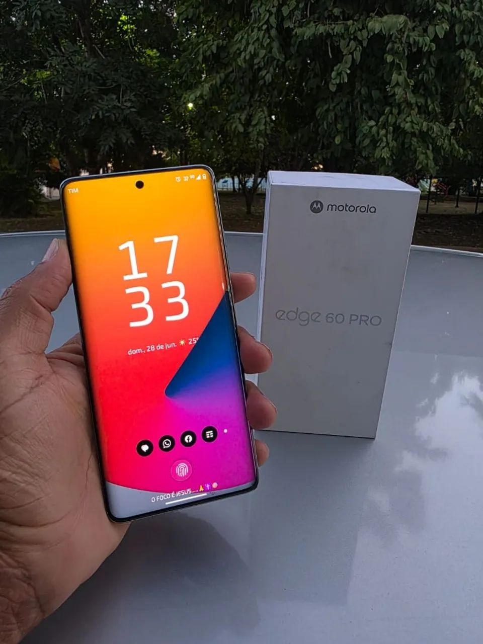 Moto EDGE 60 PRÓ 512gb 12gb Ram ( TROCA com VOLTA ) - Foto 2