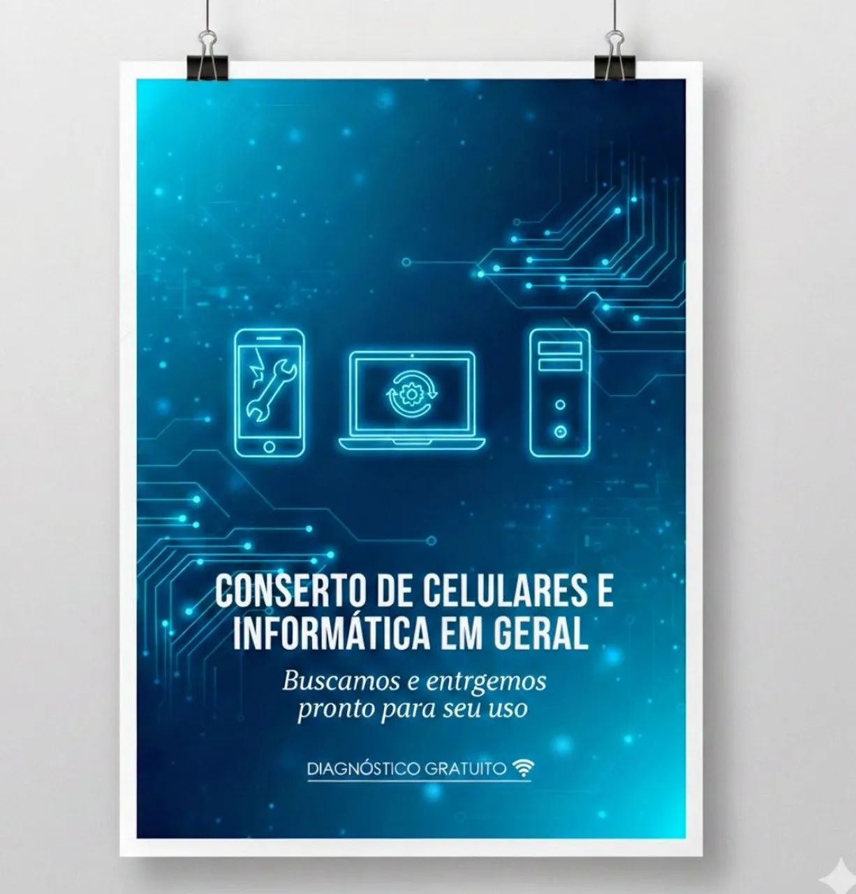 Assistência técnica celulares e informática em geral 