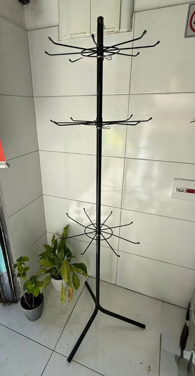 Expositor Giratório com 3 Aranhas Reguláveis | Excelente Estado - Foto 2
