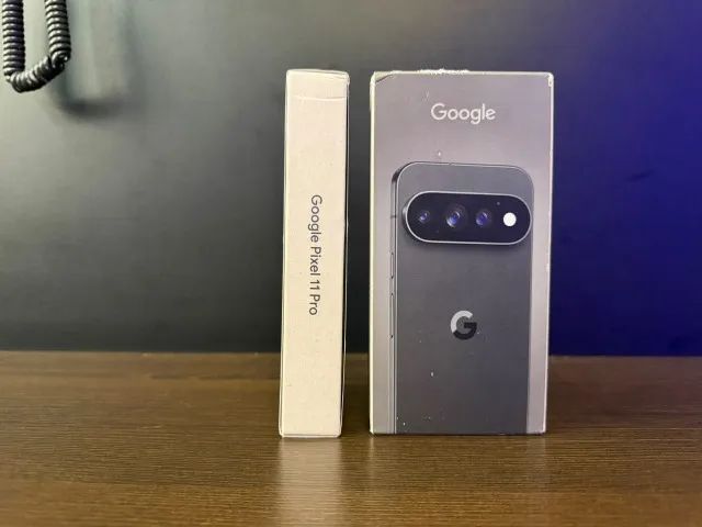 Google Pixel 11 Pro 256GB Preto Obsidiana LANÇAMENTO! Lacrado! Acc