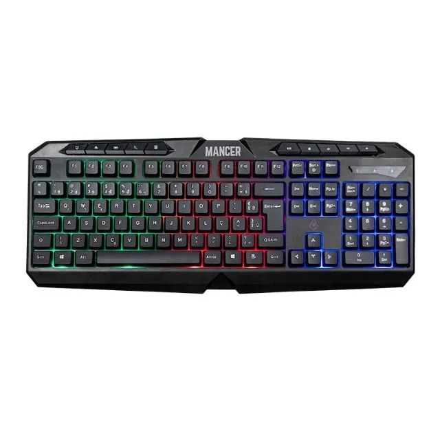KIT Gamer Teclado Mouse e Pad - Foto 3