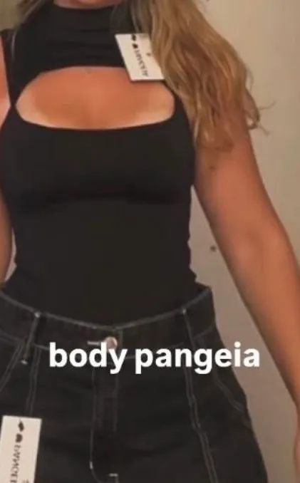 body pangeia tamanho m