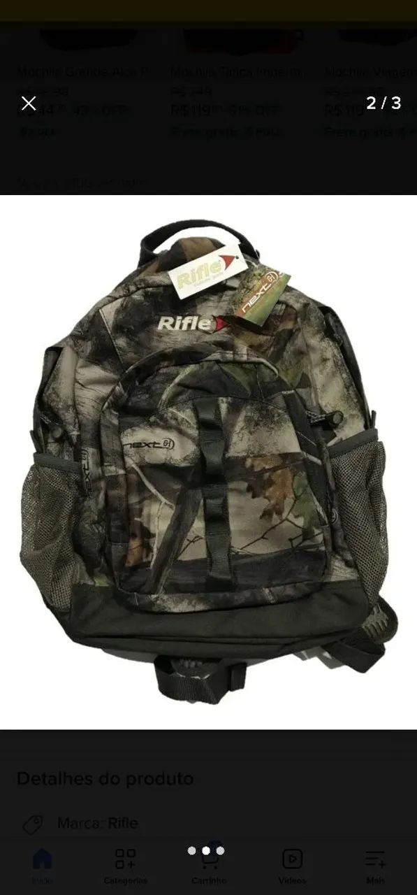 Mochila Marca Rifle 36 L