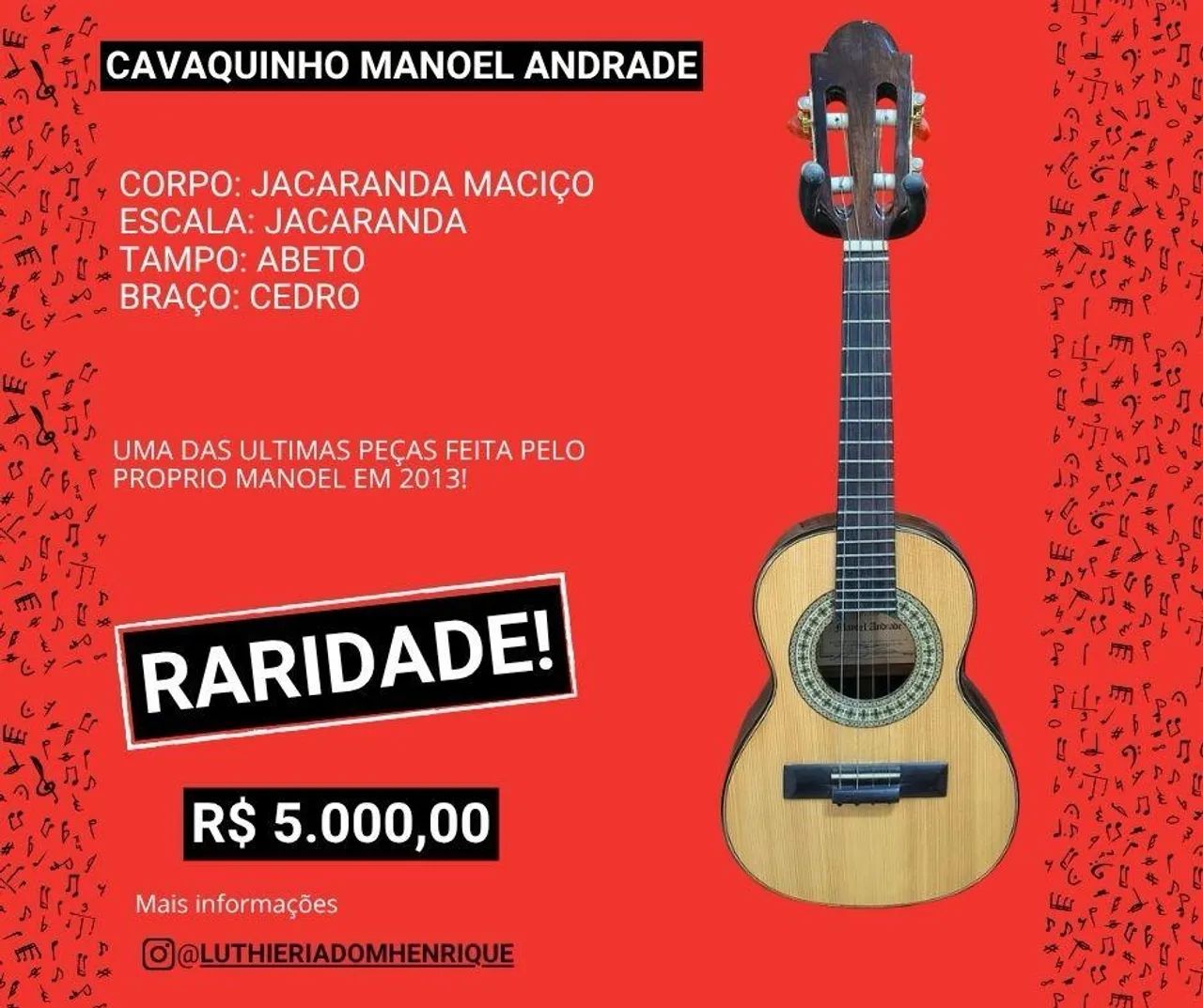 Cavaco Luthier - Foto 5
