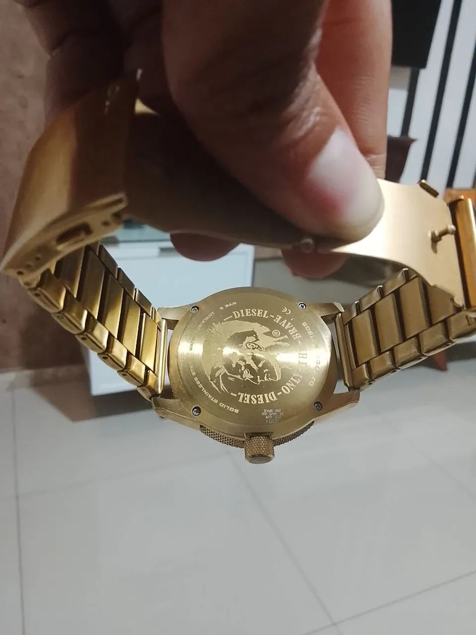 Relógio de luxo ouro DIESEL  - Foto 5