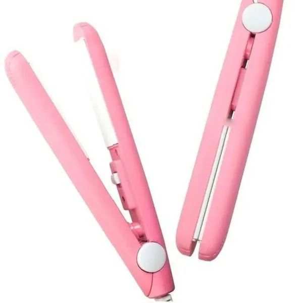 chapinha cabelo prancha mini de viagem - Foto 2