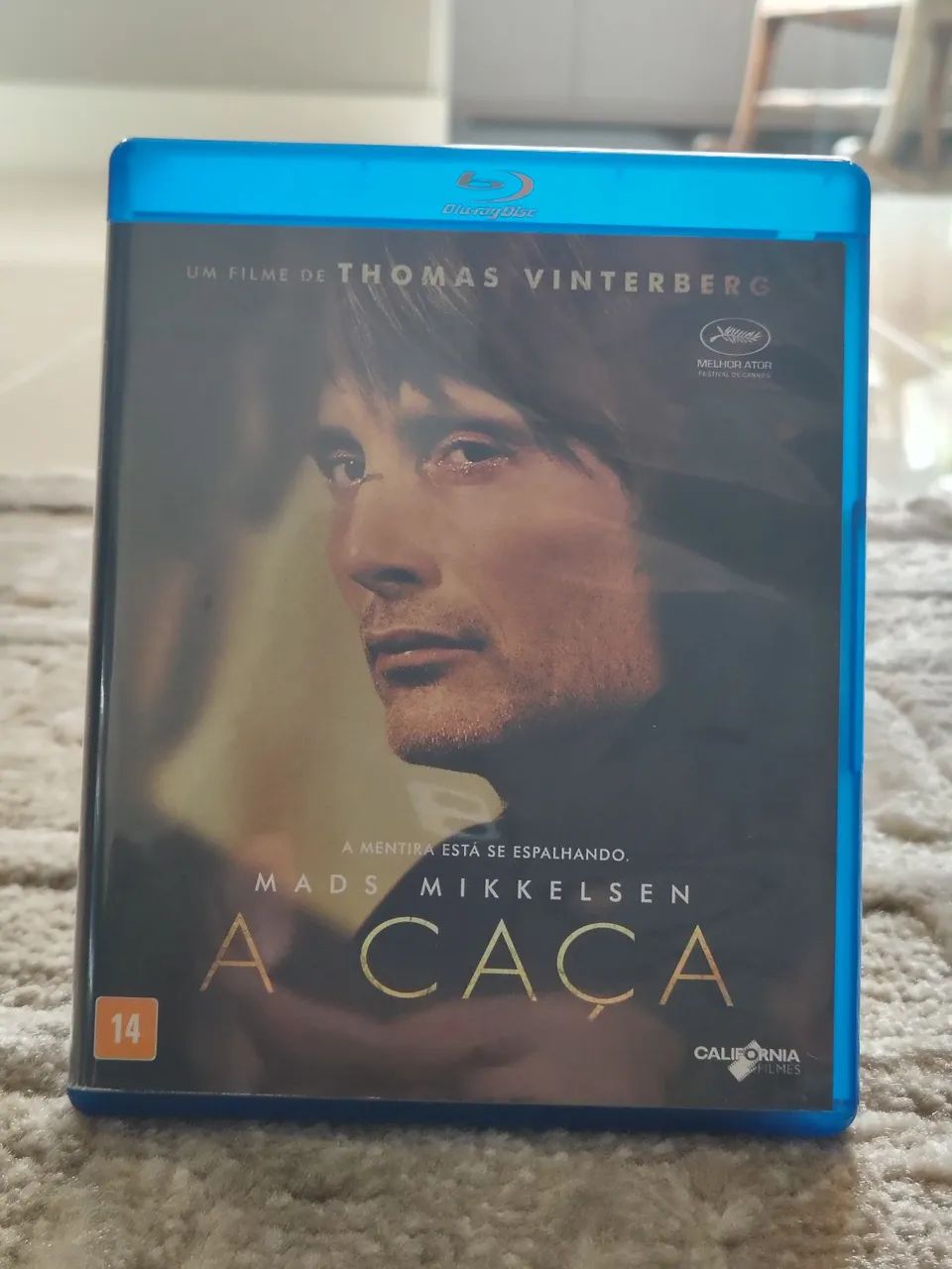Blu-ray A Caça (Thomas Vinterberg) c/ Mads Mikkelsen 