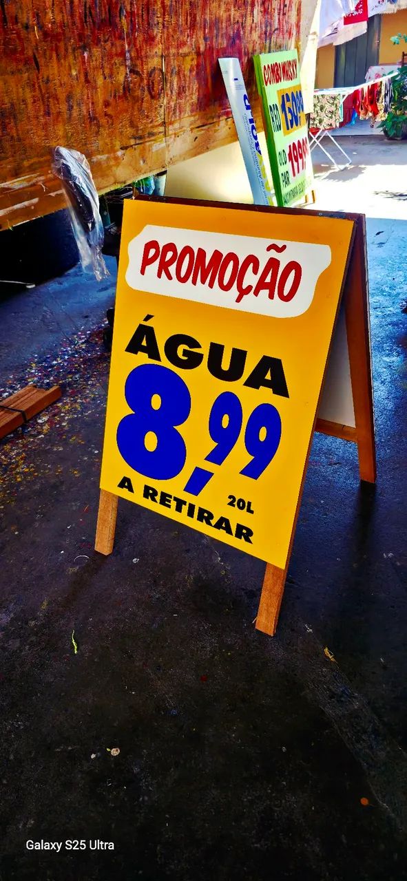Cavalete pra calçada em ACM  - Foto 3