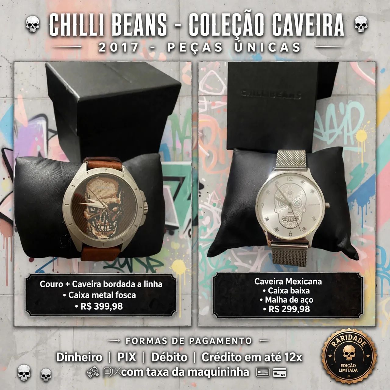 Relógios chillibeans