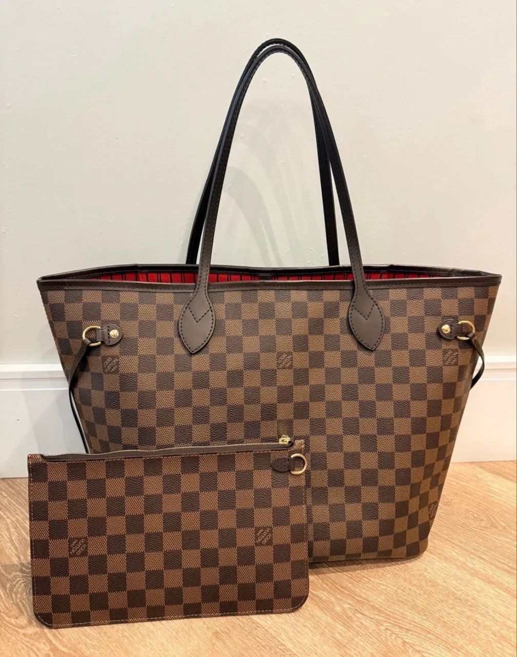 Louis Vuitton- bolsa Grande de couro - Nova  - Foto 2