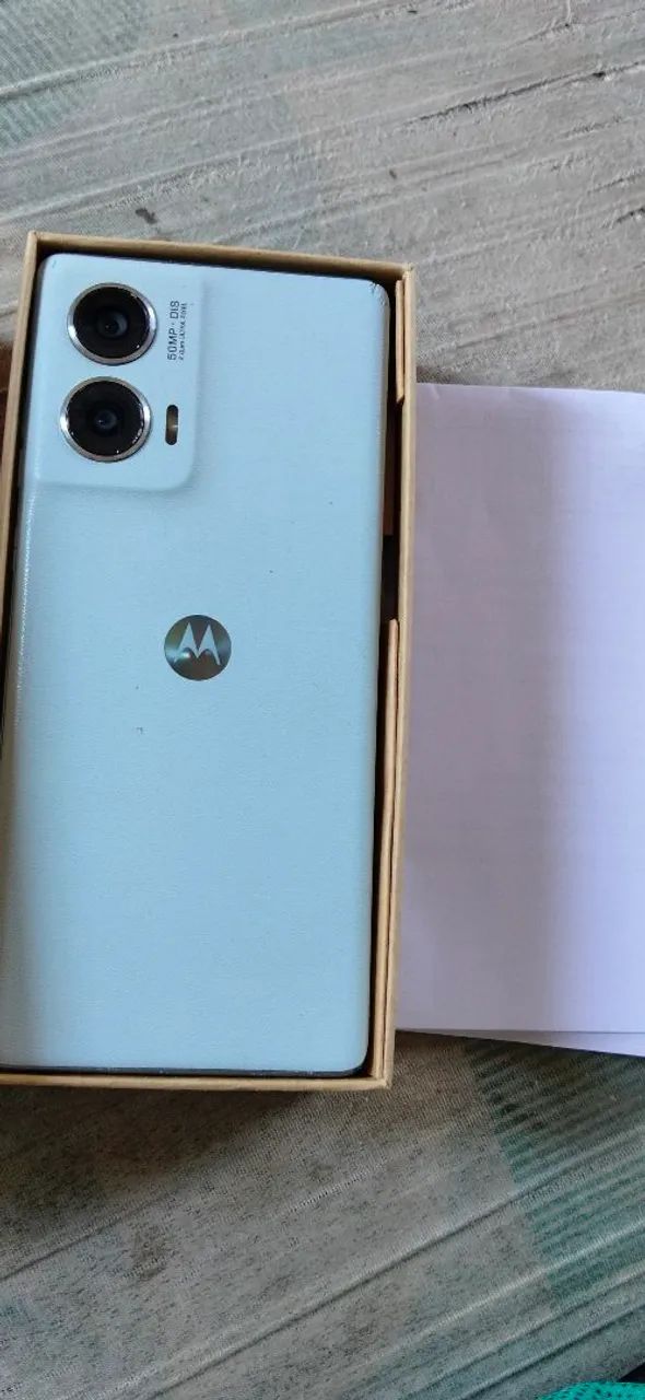 Moto Edge 50 fusion com caixa e nota - Foto 2