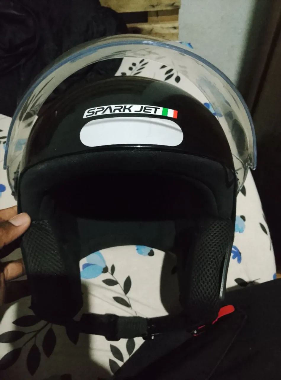 Capacete semi-novo  - Foto 2