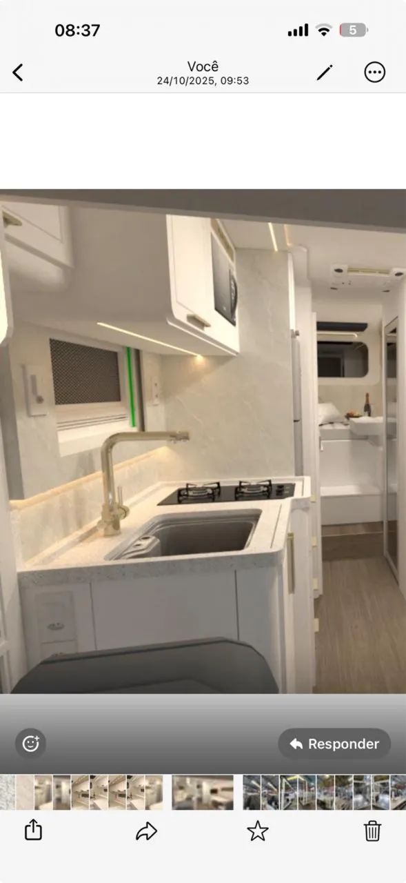 Motorhome Sprinter 7.5 zero km com slide - Foto 3