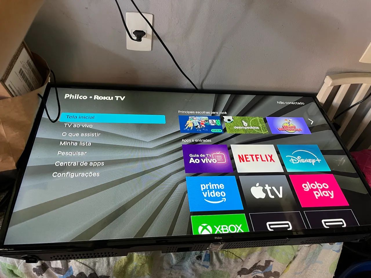 Tv Philco Roku 43 polegadas 