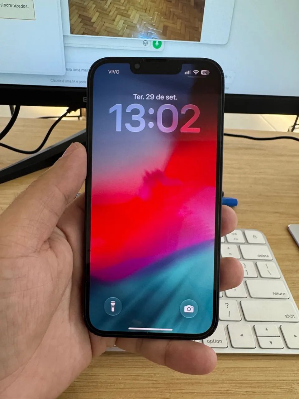 iPhone 13 Preto 128gb todo original 