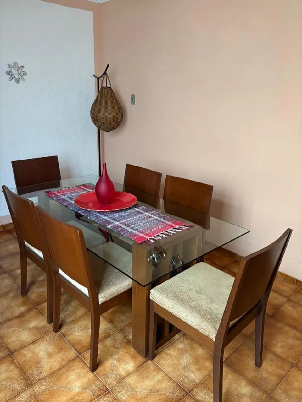 Mesa Vidro 6 Lugares - Foto 3