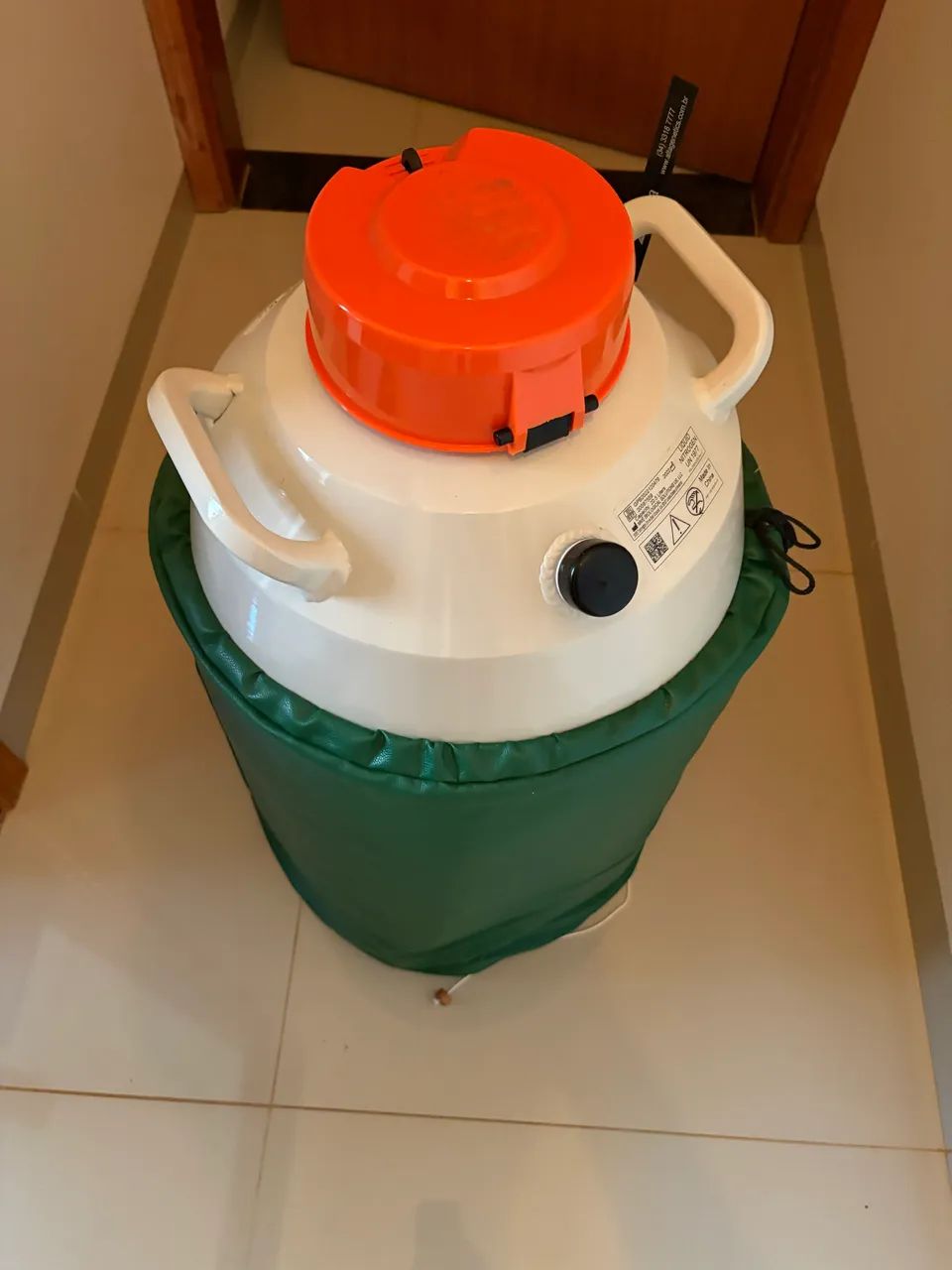 Botijão para sêmen 
