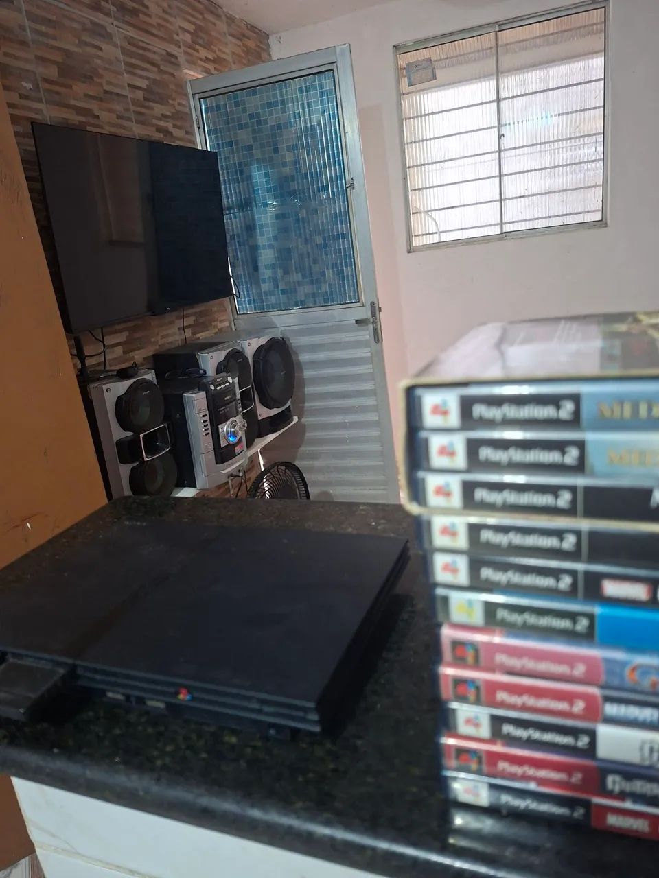ps2 com jogos original  - Foto 2