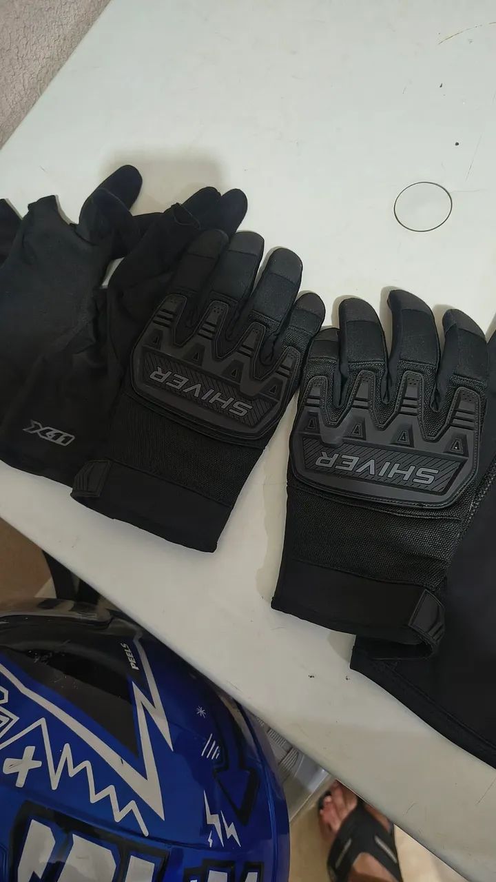 Luvas e Balaclava moto