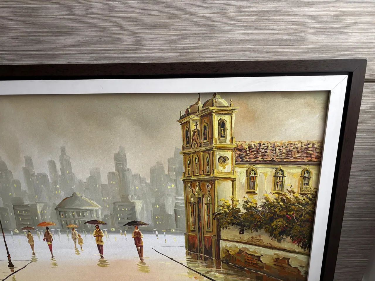 Quadro pintura a oleo