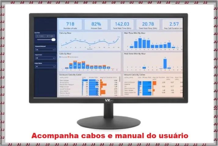 Monitor 19 Polegada Led Hd 60hz Vx190x - Full Hd 