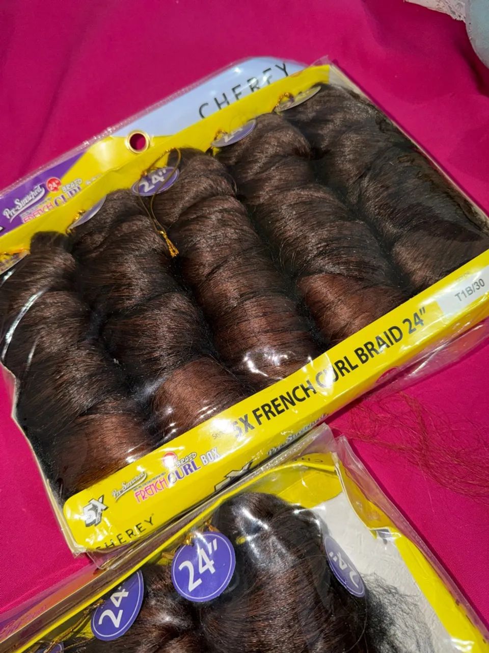CABELO FRENCH CURLS 2 PACOTES - Foto 2