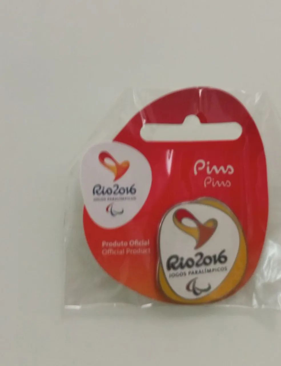 Dupla de Pins Paraolimpíadas 2016 - Foto 2