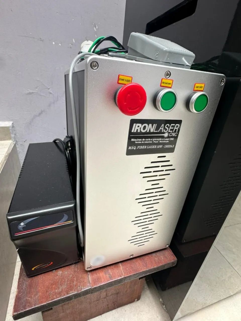Gravadora Fiber Laser 50w Fonte Laser Raycus Melhor que existe - Foto 3