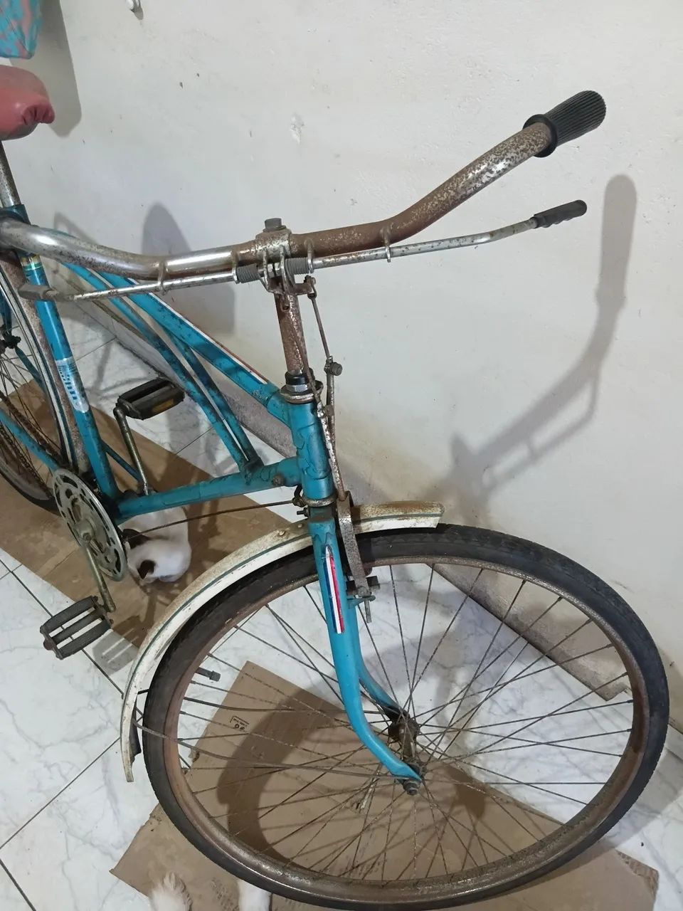 Bicicleta caloi arco duplo original até os pneus são os de fábrica.  - Foto 3