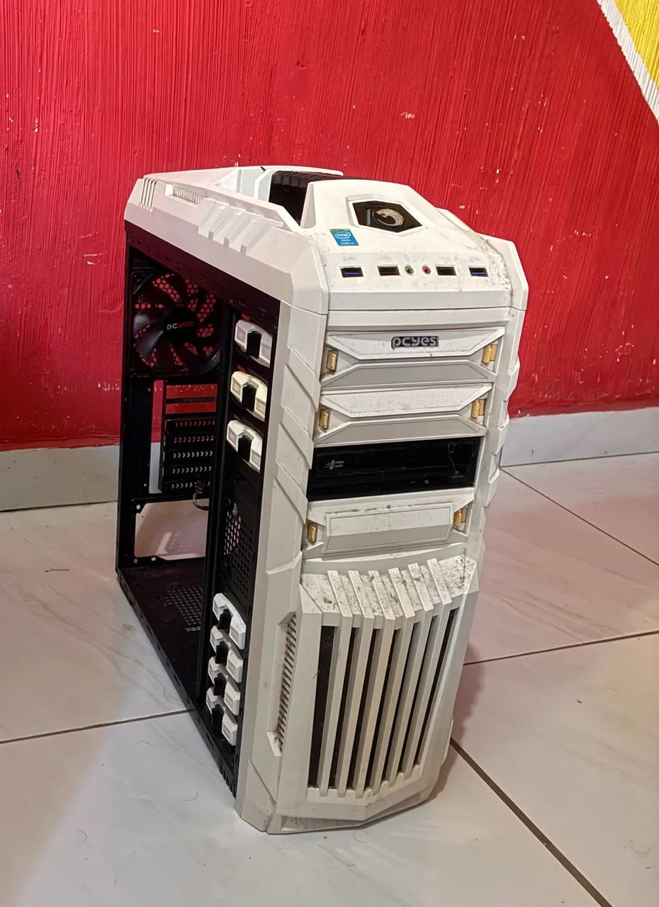 Gabinete pcyes tiger branco - Foto 3