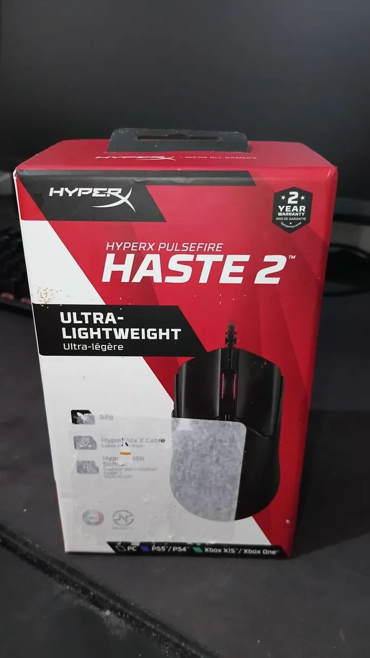 Mouse Hyperx Pulsifire Haste 2 RGB 8K