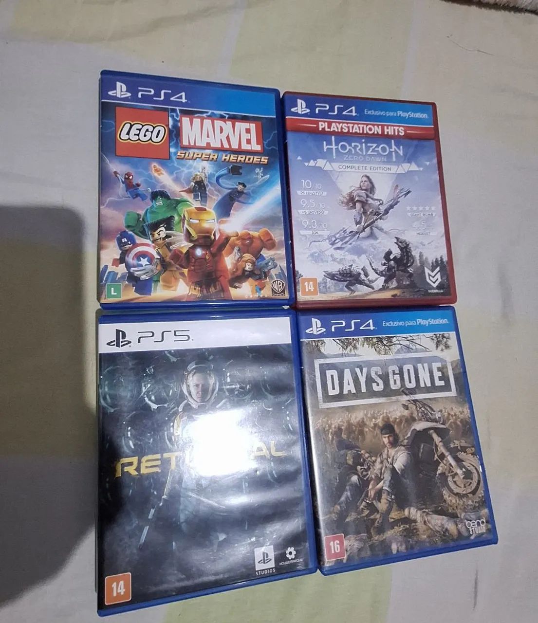 Jogos PS4 impecáveis PS5 V/T