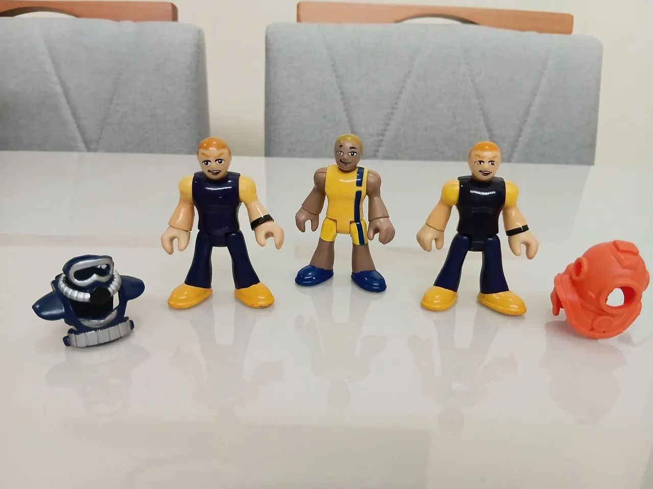 Lote de bonecos mergulhadores imaginext  - Foto 2