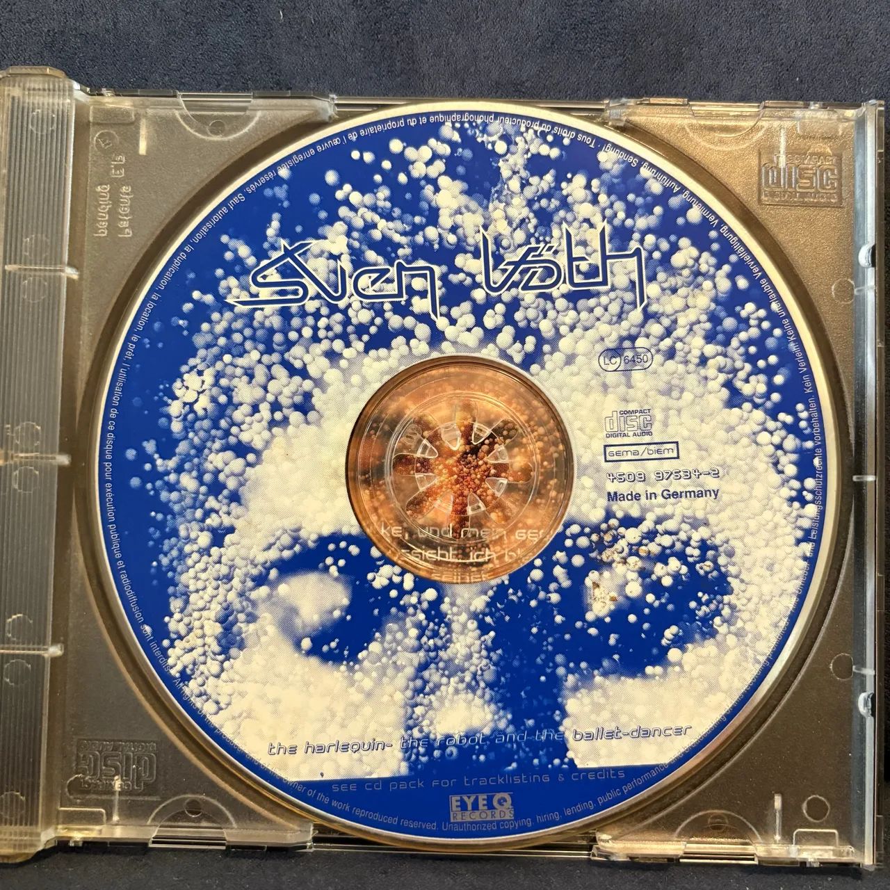 CD Sven Väth - The Harlequin, The Robot and The Ballet-Dancer - Foto 5