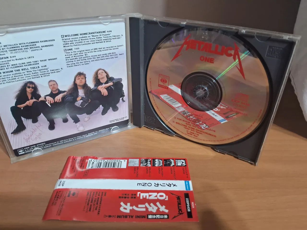 Metallica  - One - edição  japonesa com obi - Fora de catálogo  - Foto 3