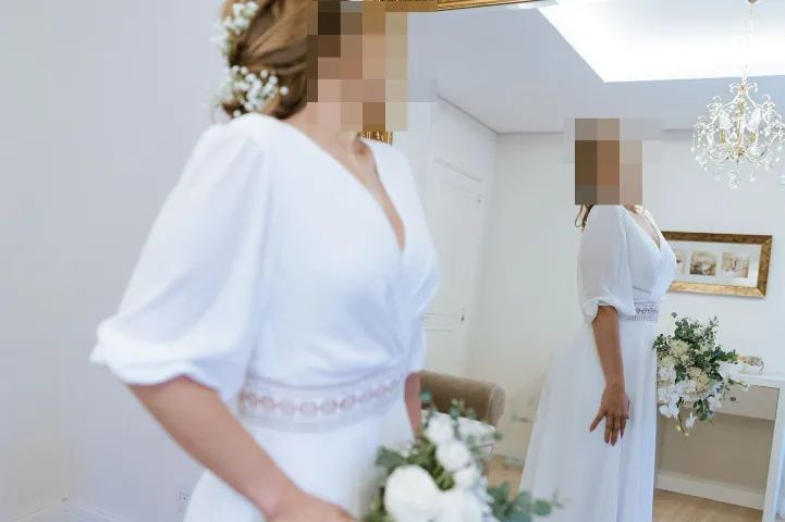 Vestido de casamento - Usado só uma uma vez - Foto 4