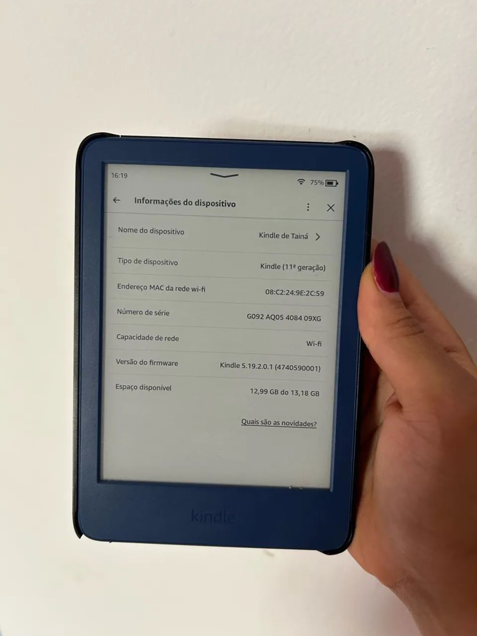 VENDO KINDLE 11 GERAÇÃO POUCO USADO - Foto 3