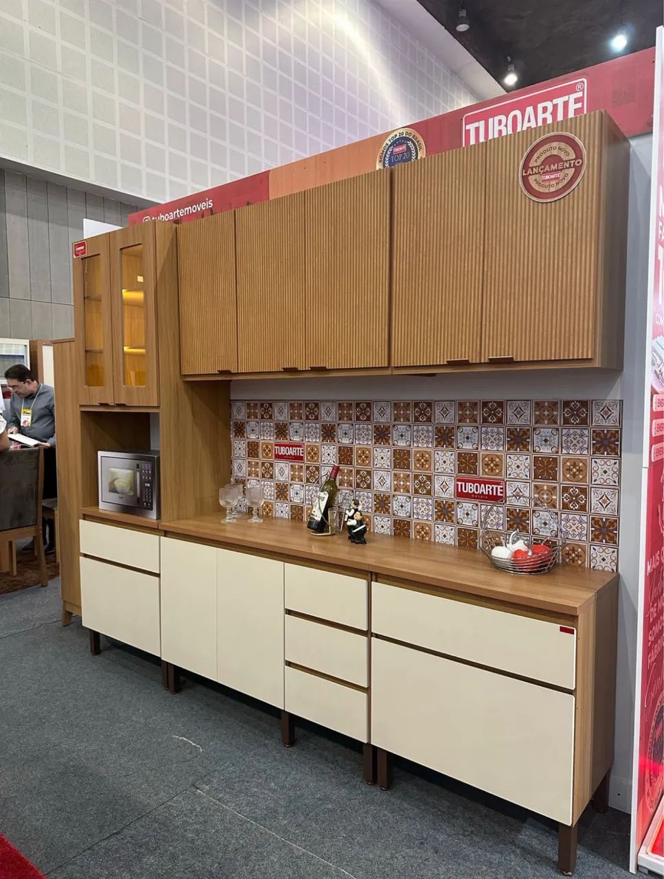 Cozinha Modulada Completa Leonor - 100% MDF, Design Moderno e Funcional