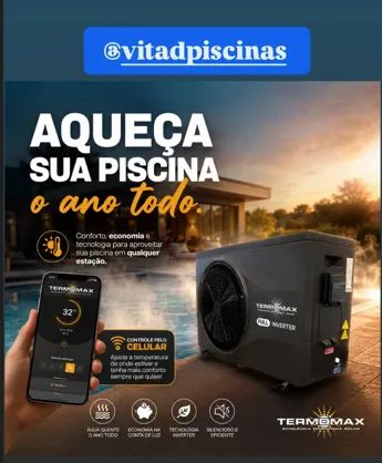 TROCADOR DE CALOR PARA PISCINAS ATE 75 MIL LITROS