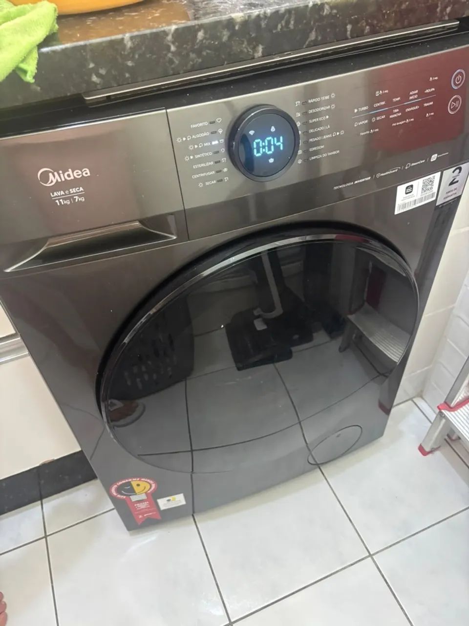 Lava e seca Midea 11 kg / 7 kg