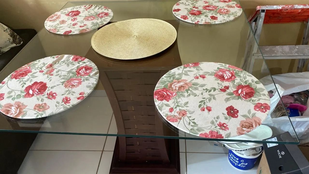 Mesa jantar 4 cadeiras