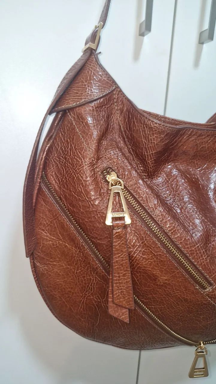 Bolsa caramelo Schutz  - Foto 4