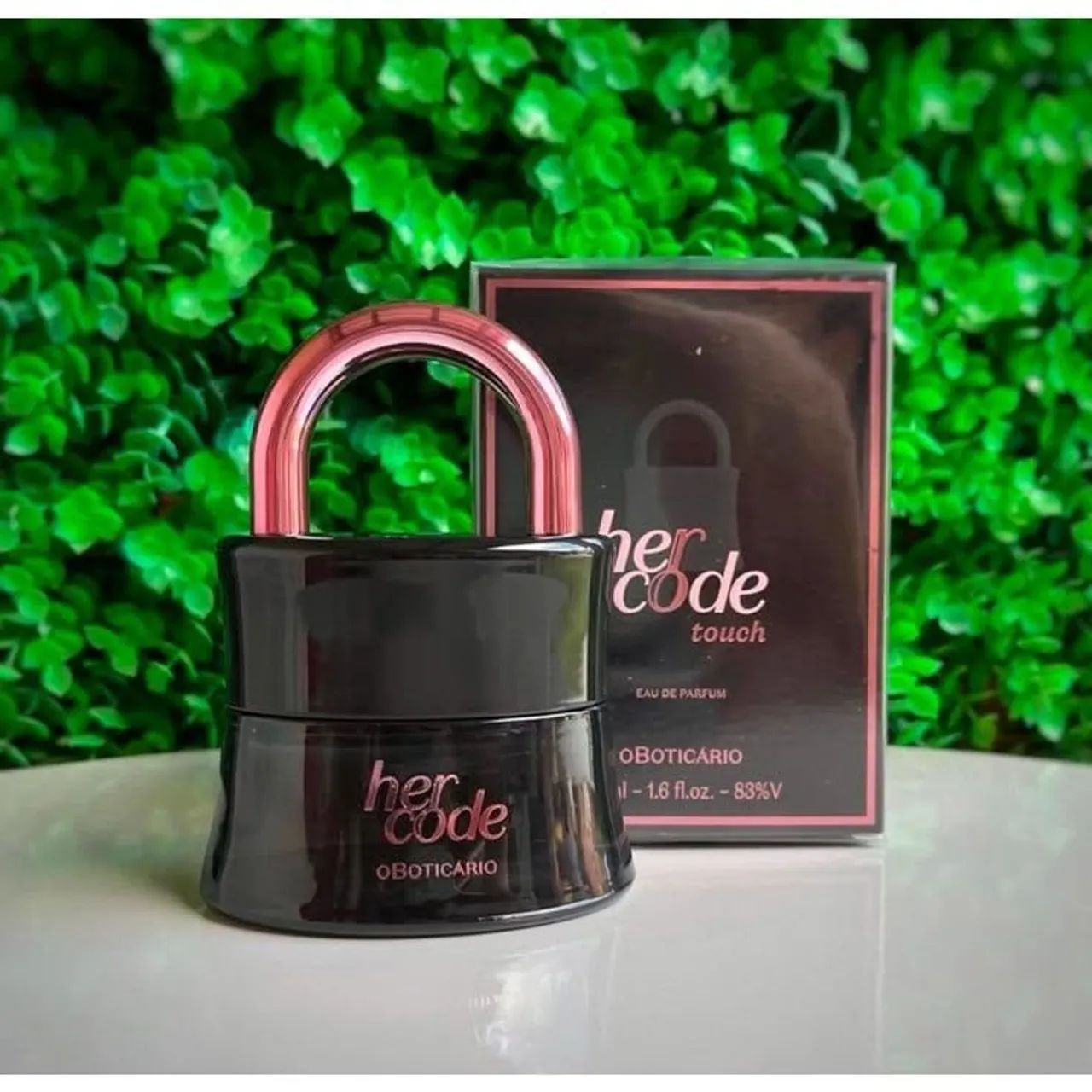 Hercode touch 50ml boticário fracionado em 13 frascos originais 