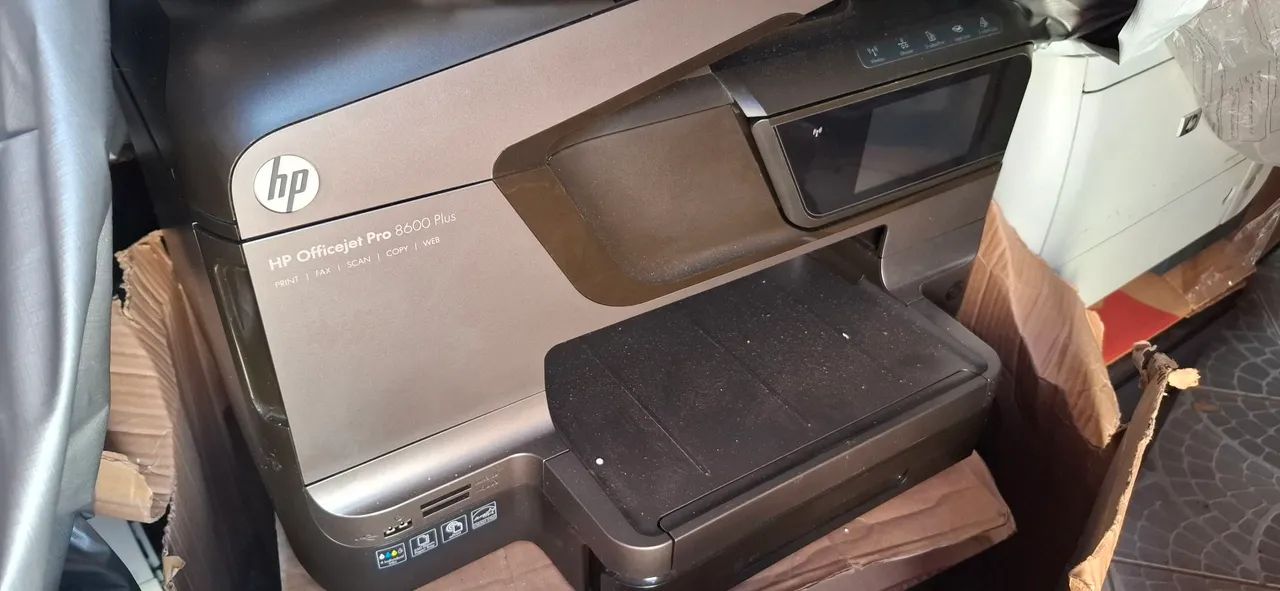 Lote de impressoras hp 8600 usadas sem cabeças  de impressão  - Foto 2
