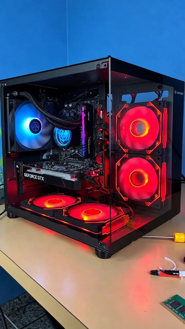 Pc Gamer Novo i5 10400F + 16 Gb + Ssd 240 Gb + GTX 1650 ( Parcelo