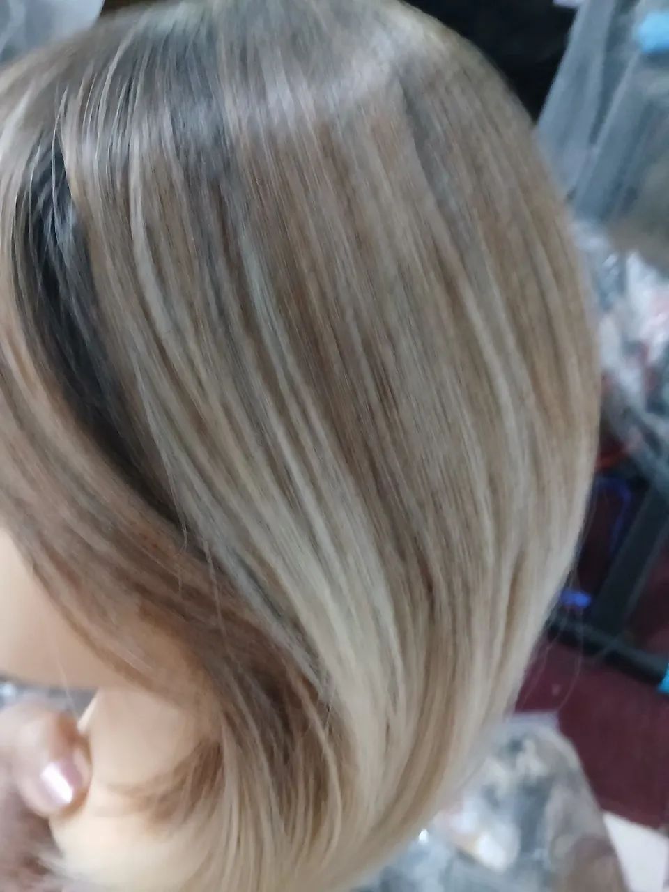 Perucas fibra orgânica 