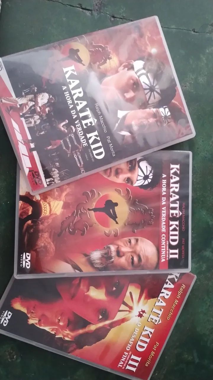 DVDs karatê kid - Foto 3