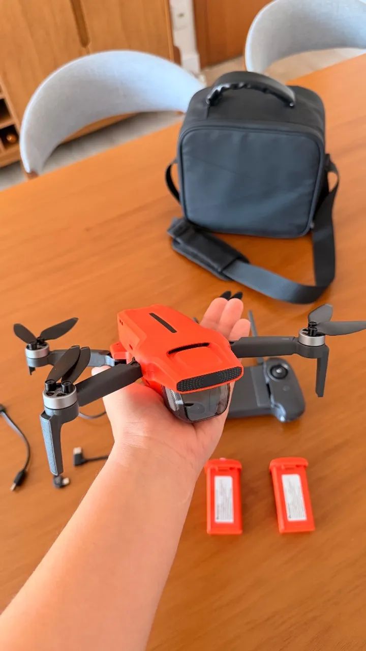 Drone FIMI X8 Mini 4K | 2 Baterias + Controle + Bolsa - Foto 3