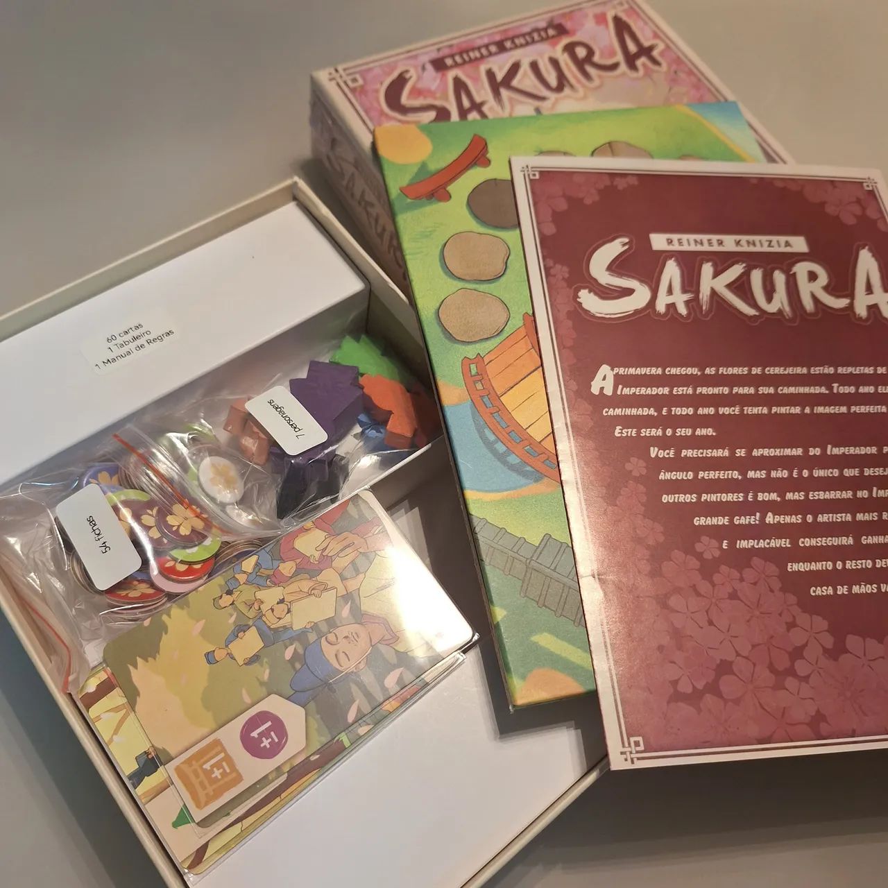 Jogo de Tabuleiro Sakura - Foto 2