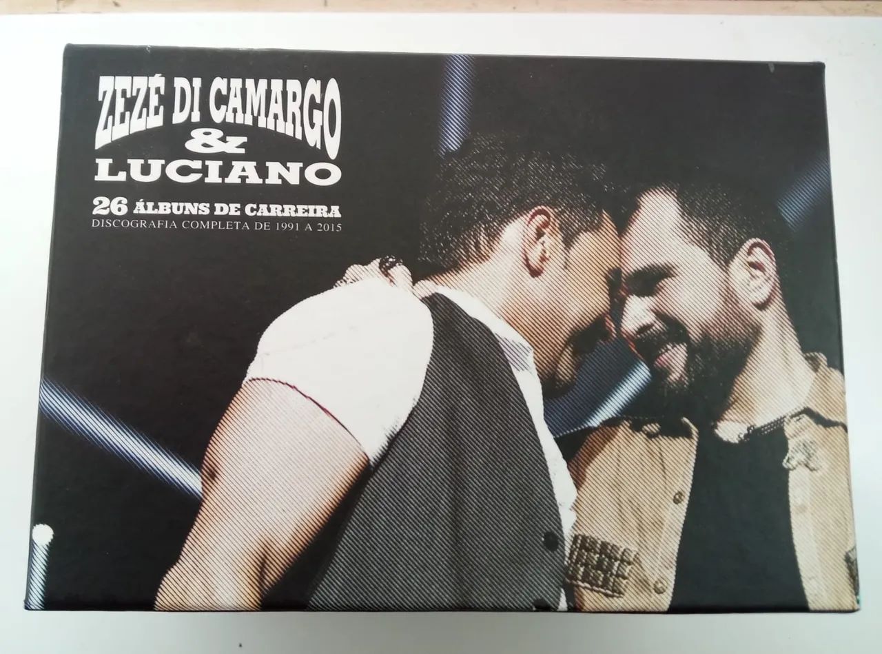 RARIDADE - BOX COLECIONADOR ZEZE DI CAMARGO & LUCIANO - CDs, DVDs